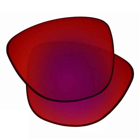 Replacement Lenses for Oakley Frogskins Sunglasses Lenses - Black Red