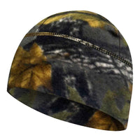 Winter Windproof Polar Fleece Beanie Hat Ear Protection Helmet Liner Cap for Motorcycle Riding - Jungle Camouflage