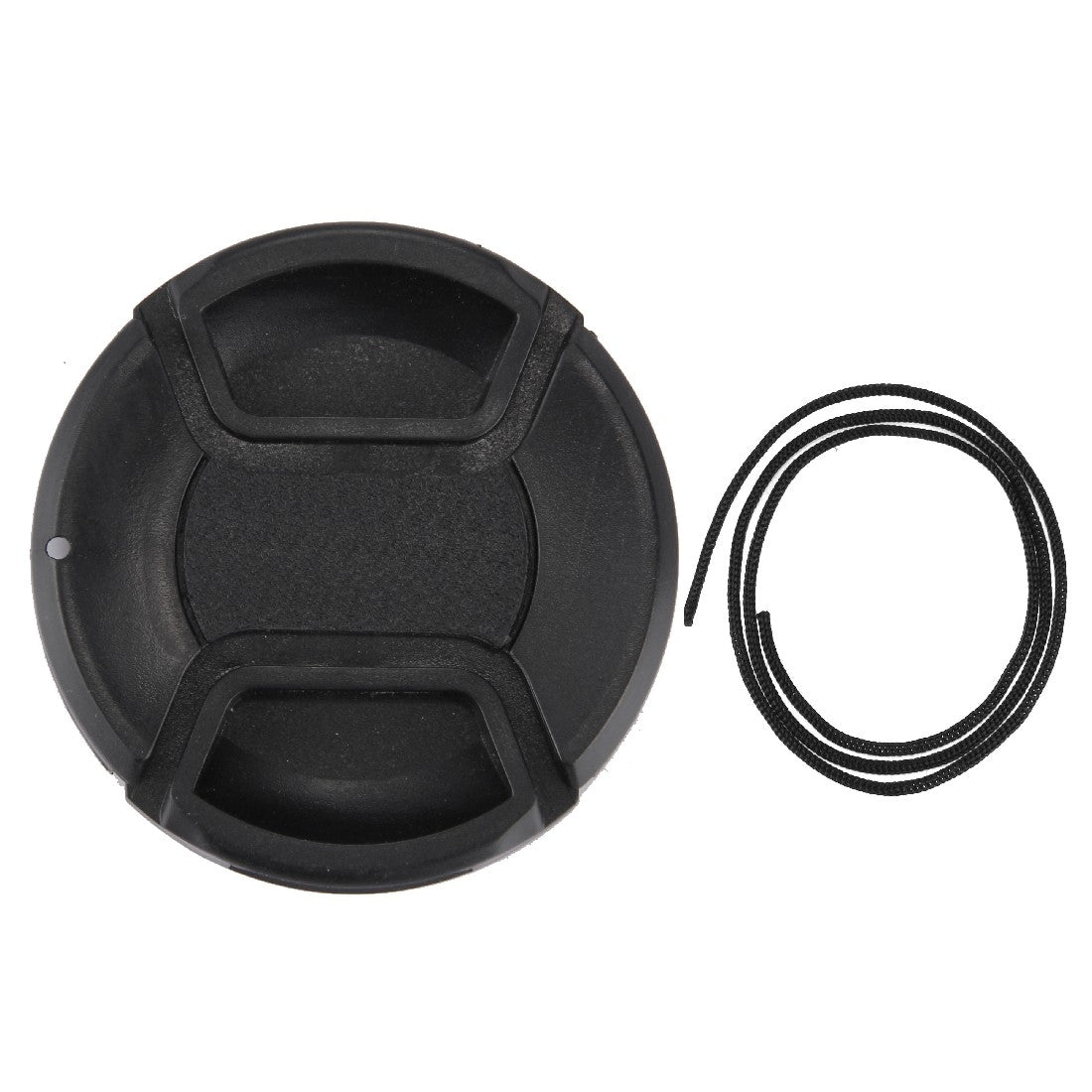 62mm-Center-Pinch-Camera-Lens-Cap(Black)