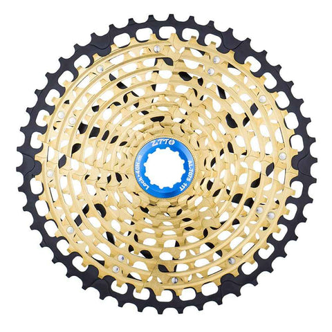 ZTTO 1250 Mountain Bicycle CNC Flywheel Ultra-light Hollow 11 Speed 11-46T Bike Racing Flywheel - Gold