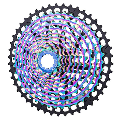 ZTTO 1250 Mountain Bicycle CNC Flywheel Ultra-light Hollow 11 Speed 11-46T Bike Racing Flywheel - Colorful