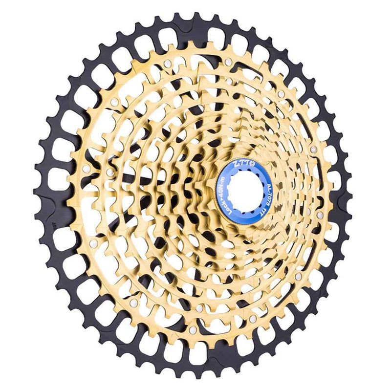 ZTTO 1250 Mountain Bike 11-50T CNC Steel Flywheel 11 Speed Bicycle HG Cassette - Gold