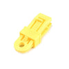10Pcs/Set Awning Clamp Tent Trap Clip Tighten Lock Grip for Outdoor Camping Farming - Yellow