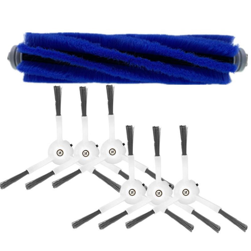 1PC Main Brush + 6PCS Side Brush Kit for Robo Rock S5 S6 Xiaowa E2 E3 E4 Xiaomi 1 1S Vacuum Cleaner