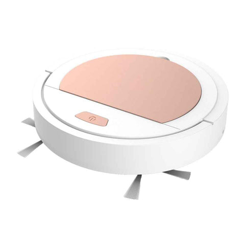 SDJ-08 Robot Vacuum Cleaner Auto Rechargeable Dry Wet Sweeping Machine Smart Floor Vacuum Cleaner - White