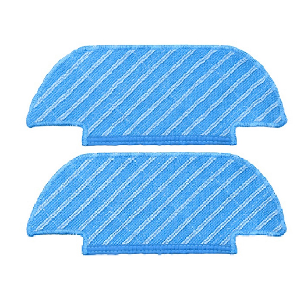 2Pcs / Set Washable Mop Cloth for Ecovacs Deebot DK35 / DK33 Vacuum Cleaner Replacement Parts Duster Cloth