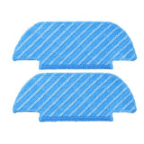 2Pcs / Set Washable Mop Cloth for Ecovacs Deebot DK35 / DK33 Vacuum Cleaner Replacement Parts Duster Cloth