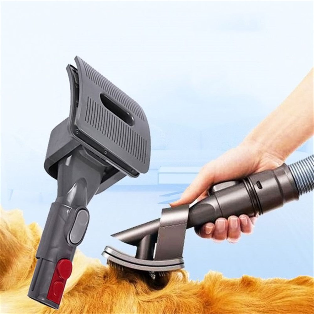 1Pc For Dyson V10 V8 V7 V6 Vacuum Cleaner Head Replacement Quick Release Easy Installation Converter Adapter Dog Cat Grooming Brush