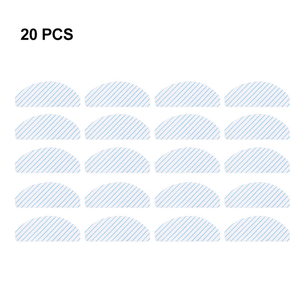 20Pcs Mop Cloths Cleaning Pads for Ecovacs Deebot T8 AIVI / T8 Power / T8 Pro / T8 Max / T9 Power Cleaning Cloth Replacement Parts