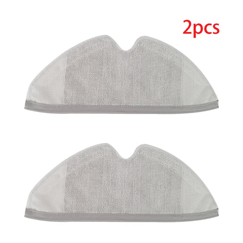 2Pcs For Xiaomi Roborock Q5 Pro / Q8 Max / Q8 Max+ S50 S51 T6 T7 S50 S60 S5MAX Q7 Xiaowa Replacement Mopping Pads Washable Vacuum Cleaner Mop Cloth