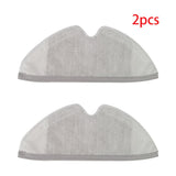 2Pcs For Xiaomi Roborock Q5 Pro / Q8 Max / Q8 Max+ S50 S51 T6 T7 S50 S60 S5MAX Q7 Xiaowa Replacement Mopping Pads Washable Vacuum Cleaner Mop Cloth