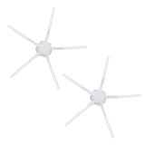 2Pcs/Set Soft Side Brush Replacement Accessories for Xiaomi Mijia 1C/2C/1T/Dreame D9/F9 STYTJ01ZHM Robot Vacuum Cleaner Sweeper Part