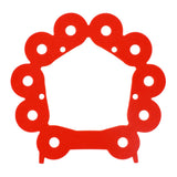 Cyclone Sound Insulation Cotton Replacement Part for Dyson V7 V8 Vacuum Cleaner, Size: L - Red