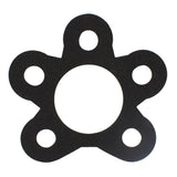 Cyclone Sound Insulation Cotton Replacement Part for Dyson V7 V8 Vacuum Cleaner, Size: S - Black