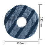 2Pcs For Eufy X10 Pro Sweeping Robot Vacuum Cleaner Replacement Mop Cloth Cleaning Accessories