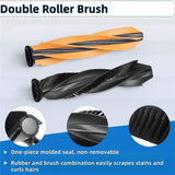 1 Pair For Dreame X50 Ultra Vacuum Cleaner Roller Brush Set Deep Cleaning Replacement Parts