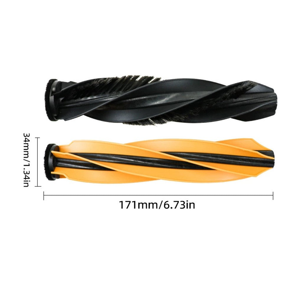 1 Pair For Dreame X50 Ultra Vacuum Cleaner Roller Brush Set Deep Cleaning Replacement Parts