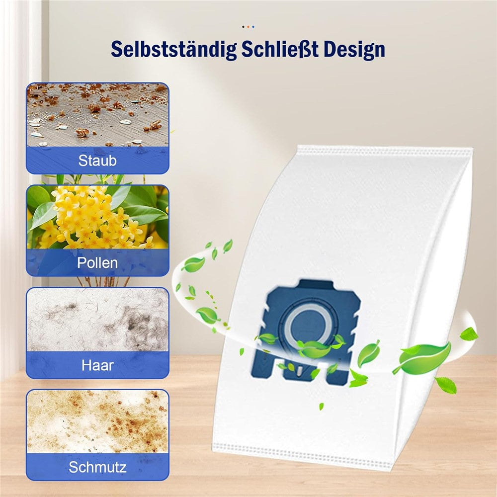 4Pcs Dust Bag for Miele GN / C1 / FJ / 3D Vacuum Cleaner Dust Collect Bag Replacement Part