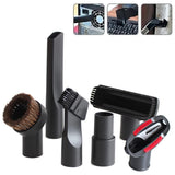 6Pcs / Set 32 - 35mm Inner Diameter Universal Vacuum Cleaner Long Flat Nozzle Suction Head Brushes