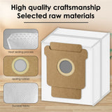 6Pcs Dust Bags for iRobot Roomba 105 Combo / 205 Dustcompactor / Plus 405 Combo / Plus 505 Combo Non Woven Fabric Vacuum Cleaner Replacement