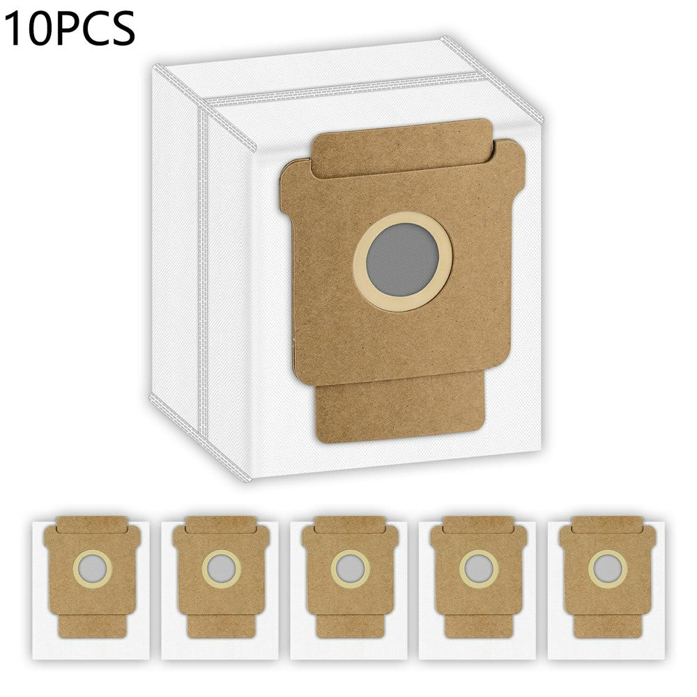 10Pcs Dust Bags for iRobot Roomba 105 Combo / 205 Dustcompactor / Plus 405 Combo / Plus 505 Combo Non Woven Fabric Vacuum Cleaner Replacement