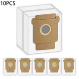 10Pcs Dust Bags for iRobot Roomba 105 Combo / 205 Dustcompactor / Plus 405 Combo / Plus 505 Combo Non Woven Fabric Vacuum Cleaner Replacement