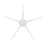 2Pcs Soft 5 Arms Side Brushes for Xiaomi Dreame X10 / W10S / W10S Pro / S10 / S10 Pro / S10 Plus / S10 Pro Plus Vacuum Cleaner Parts