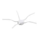 2Pcs Soft 5 Arms Side Brushes for Xiaomi Dreame X10 / W10S / W10S Pro / S10 / S10 Pro / S10 Plus / S10 Pro Plus Vacuum Cleaner Parts