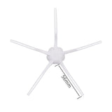 2Pcs Soft 5 Arms Side Brushes for Xiaomi Dreame X10 / W10S / W10S Pro / S10 / S10 Pro / S10 Plus / S10 Pro Plus Vacuum Cleaner Parts