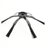 2Pcs 6-Armed Side Brush for Roborock S5 / S6 / S5 Max / S6 Max / S7 / S7 MaxV / S8 / S8+ / S8 Ultra Vacuum Cleaner Electric Sweeper Parts (Black)