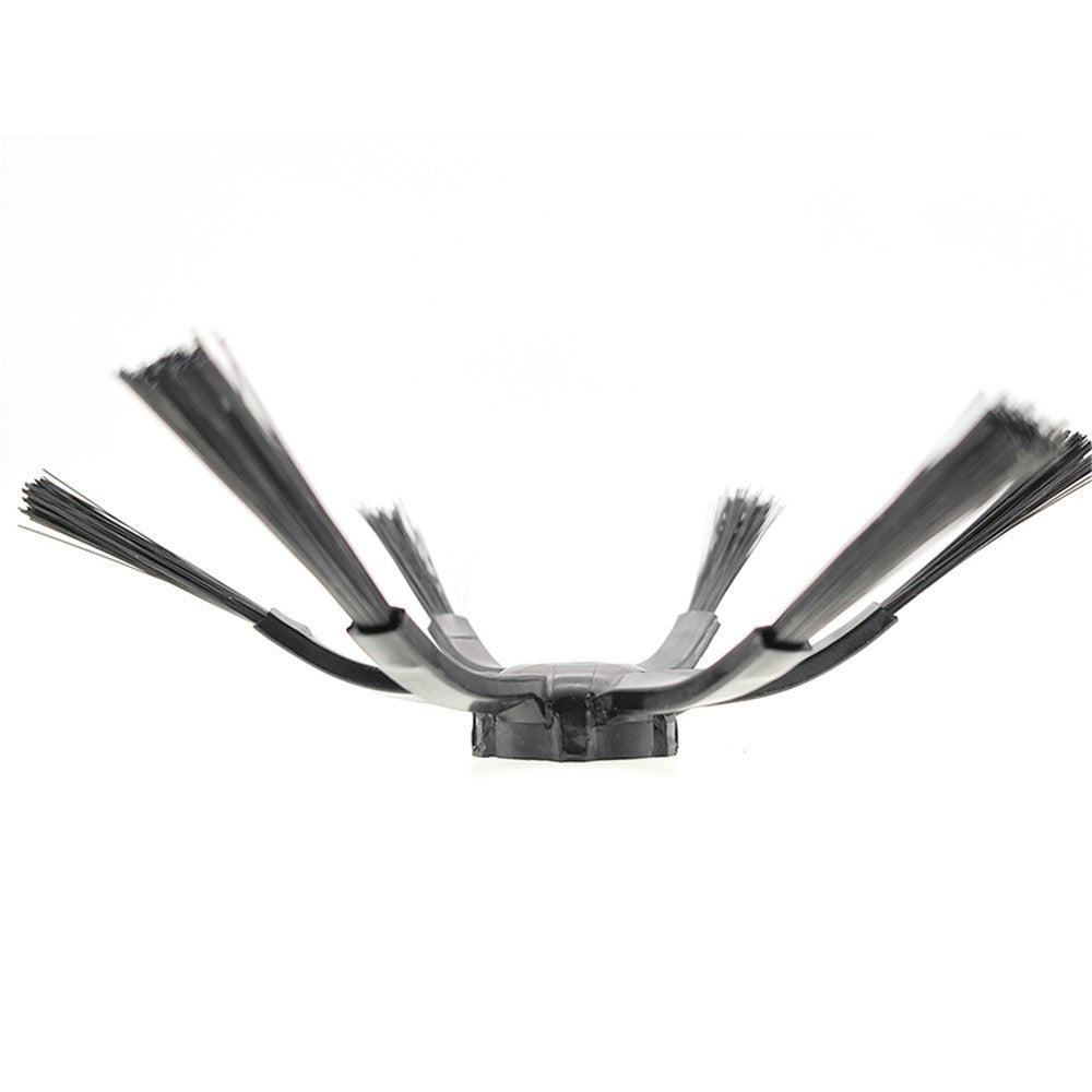 2Pcs 6-Armed Side Brush for Roborock S5 / S6 / S5 Max / S6 Max / S7 / S7 MaxV / S8 / S8+ / S8 Ultra Vacuum Cleaner Electric Sweeper Parts (Black)