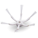 2Pcs 6-Armed Side Brush for Roborock S5 / S6 / S5 Max / S6 Max / S7 / S7 MaxV / S8 / S8+ / S8 Ultra Sweeper Cleaner Parts (White)