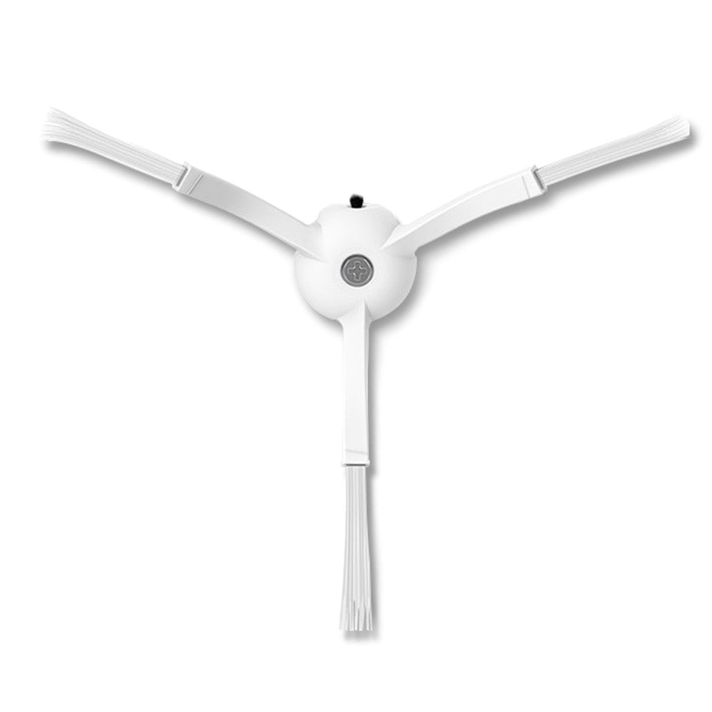 2Pcs For Roborock T7S / T7S Plus / G20 / G10 / S8 / S6 Pure / S6 Max Robot Vacuum Cleaner Replacement 3 Arms Side Brush - White