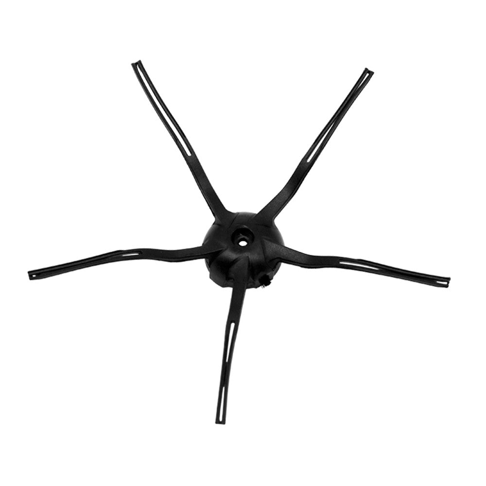 2Pcs Replacement 5 Arms Side Brush for Roborock T7S / T7S Plus / G20 / G10 / S8 / S6 Pure / S6 Max Robot Vacuum Cleaner - Black
