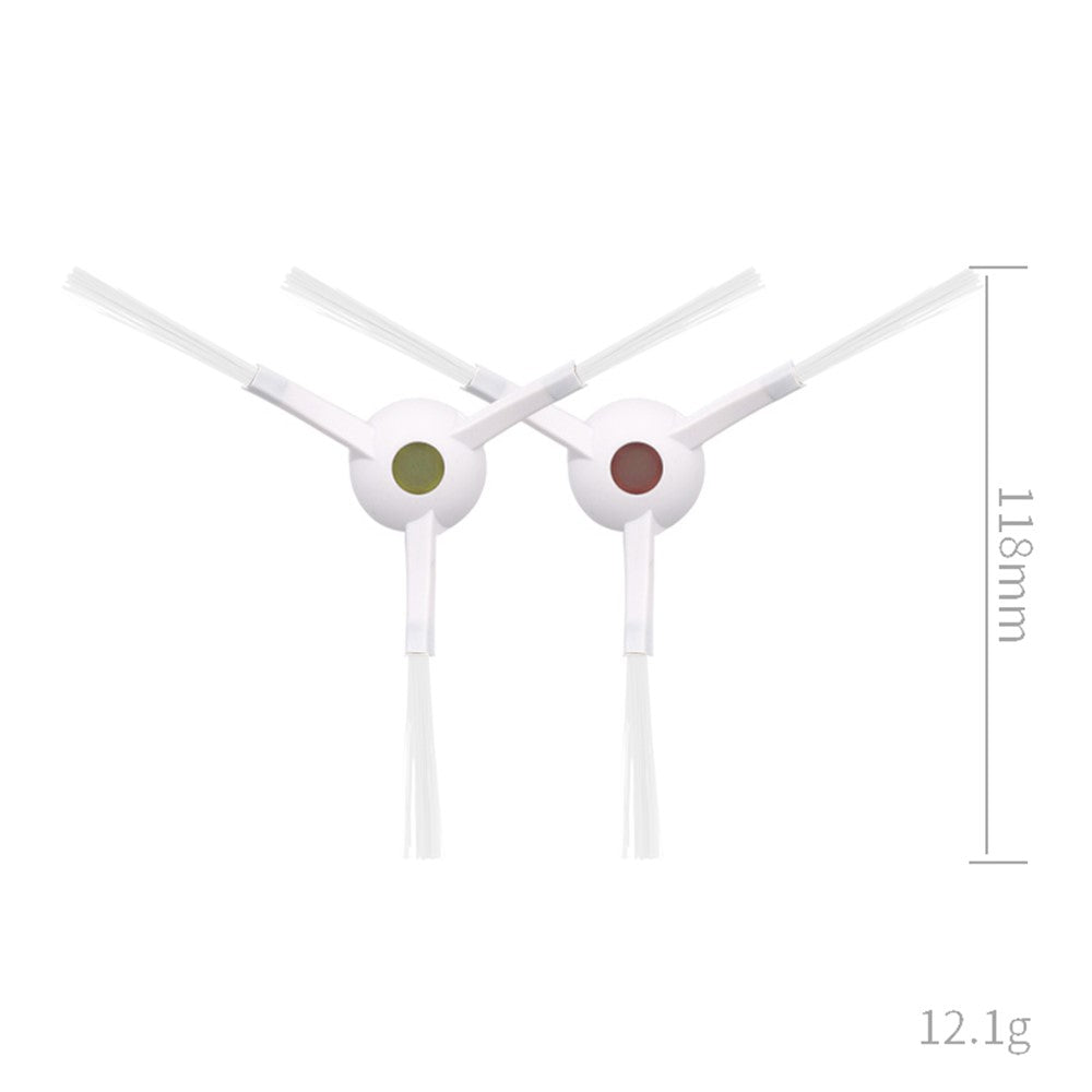 2Pcs Side Brush for Ecovacs Deebot X1 / X1 Omni / X1 Turbo / T10 Turbo / T10 / T10 Omni / T20 Omni Vacuum Cleaner Accessory