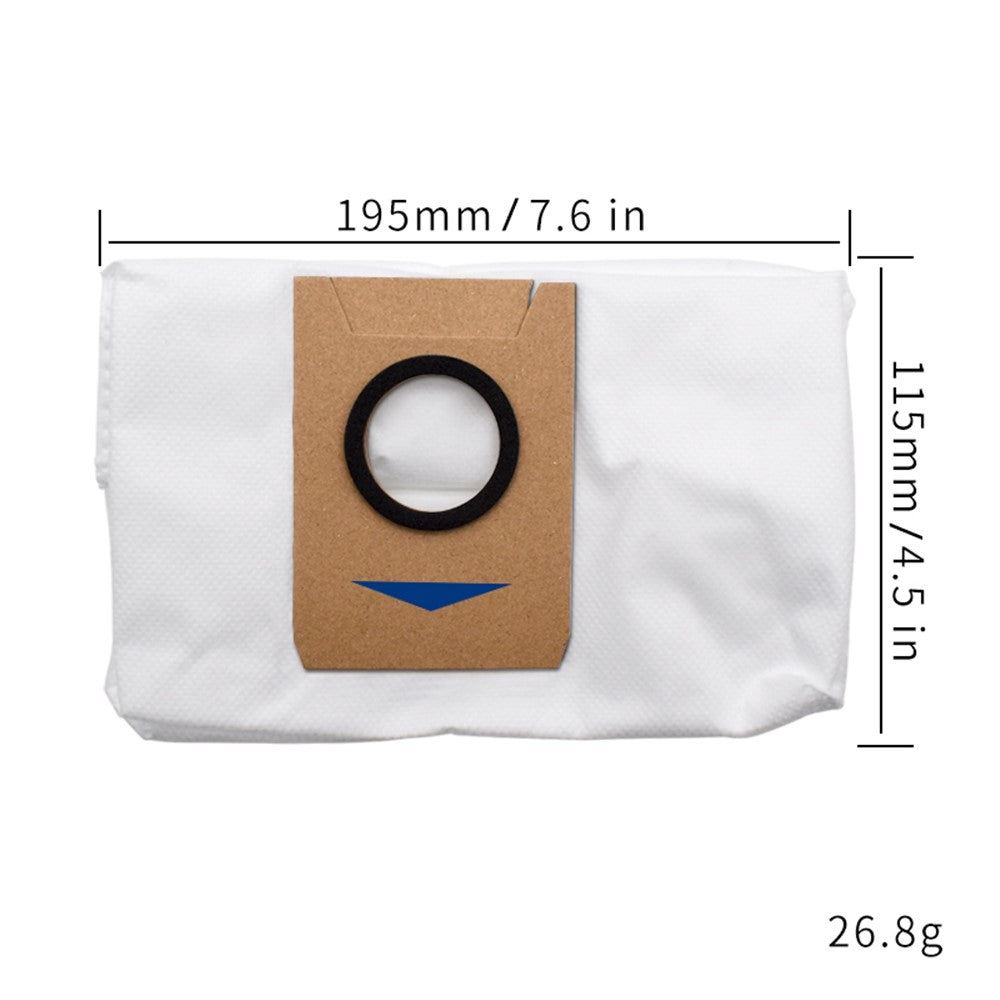 Dust Collection Bag for Ecovacs Deebot X1 / X1 Omni / X1 Turbo / T10 Turbo / T10 / T10 Omni / T20 Omni , Robot Vacuum Cleaner Spare Parts