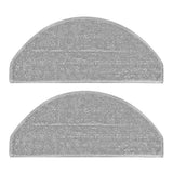 2Pcs Accessories Mop Cloth for Xiaomi Mijia STYJ02YM / E10 / C103 / B112 Robot Vacuum Cleaner Duster Cloth Replacement Parts