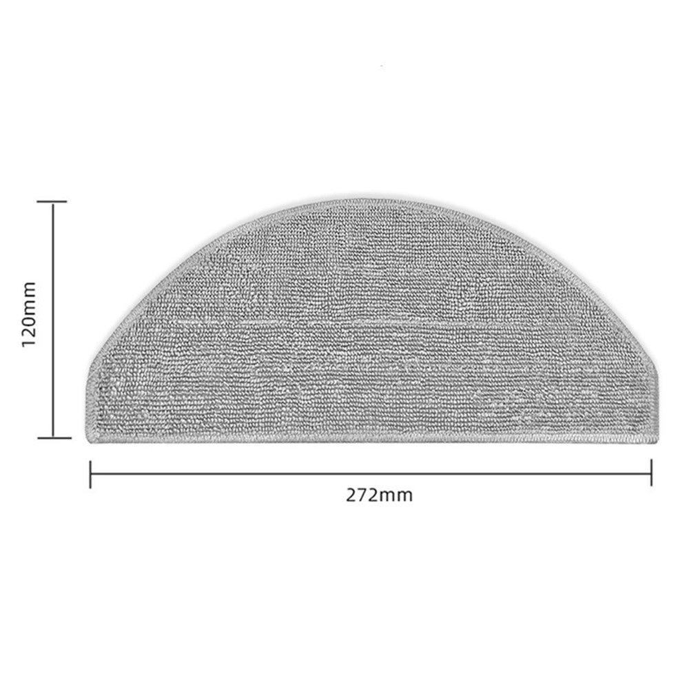 2Pcs Accessories Mop Cloth for Xiaomi Mijia STYJ02YM / E10 / C103 / B112 Robot Vacuum Cleaner Duster Cloth Replacement Parts