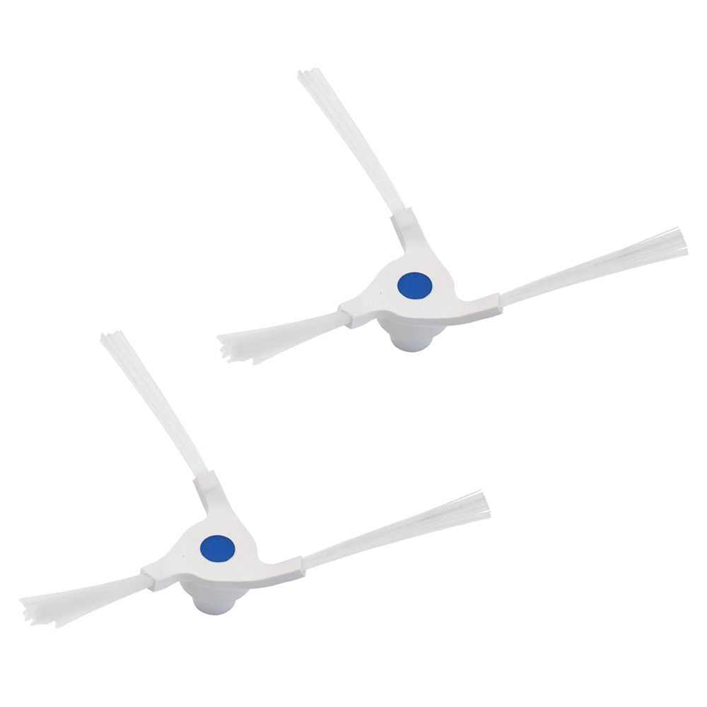 2Pcs Side Brush for Ecovacs Deebot X2  /  X2 Pro Vacuum Cleaner Sweeping Robot Replacement Part - White