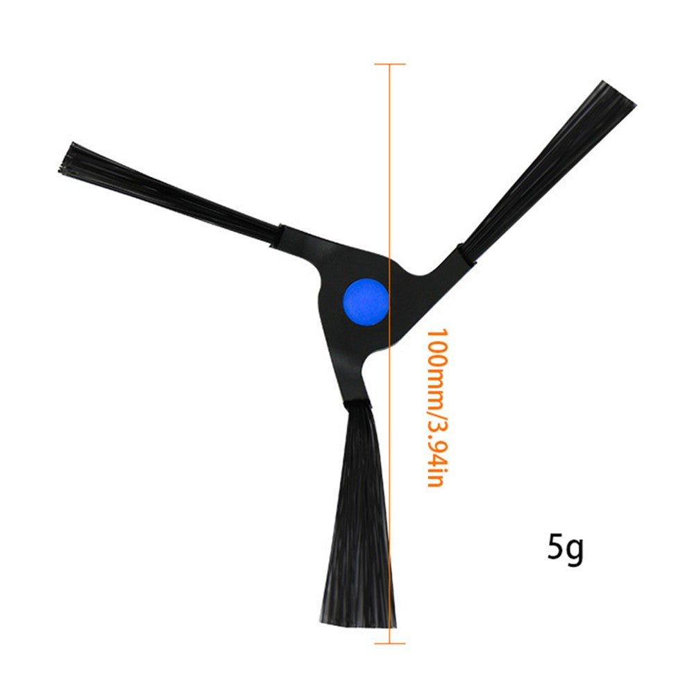 2Pcs Side Brush for Ecovacs Deebot X2 / X2 Pro Sweeping Robot Replacement Side Brushes - Black