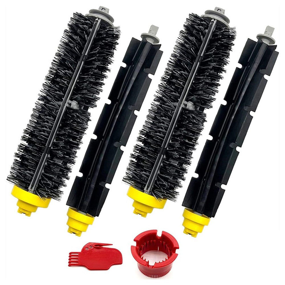 1 Set For iRobot Roomba 600 Series / 700 Series Cleaning Kit (2 Pairs Main Brush+2 Cleaning Comb)