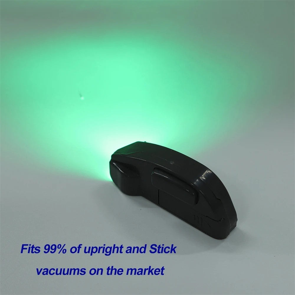 Dust Display LED Lamp Green Light Clean Up Dust Pet Hair Detection Light for Dyson Vacuum Cleaner