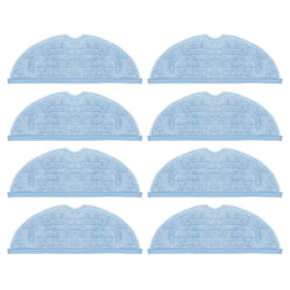 8Pcs Sweeping Robot Spare Part For Roborock S7 / S7 Maxv Plus / S8 Vacuum Cleaner Mop Cloth