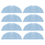 8Pcs Sweeping Robot Spare Part For Roborock S7 / S7 Maxv Plus / S8 Vacuum Cleaner Mop Cloth
