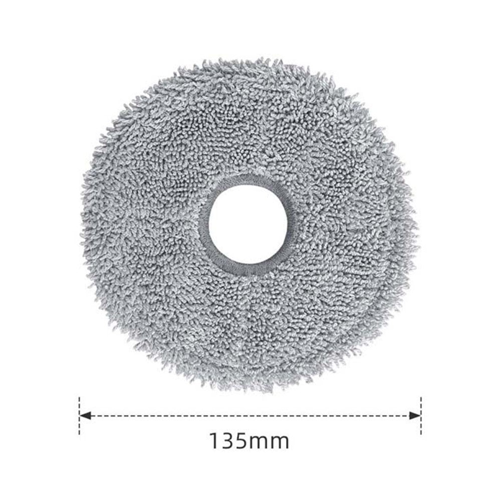 For Roborock P10 Pro / P10s / Q Revo Max / Q Revo Pro / Dreame L40 Ultra Sweeping Robot Mop Rag Replacement Cleaning Cloth
