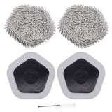 2Pcs Mop Cloth for Dreame W10 / W10 Pro Vacuum Cleaner Replacement Parts Duster Cloth with 2 Holder