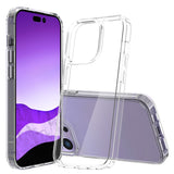 For-iPhone-14-Pro-6.1-inch-Shockproof-Case-Ultra-Clear-Phone-Case-Transparent-Hard-Acrylic-Back-+-Soft-TPU-Cover