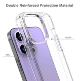 For-iPhone-14-Pro-6.1-inch-Shockproof-Case-Ultra-Clear-Phone-Case-Transparent-Hard-Acrylic-Back-+-Soft-TPU-Cover