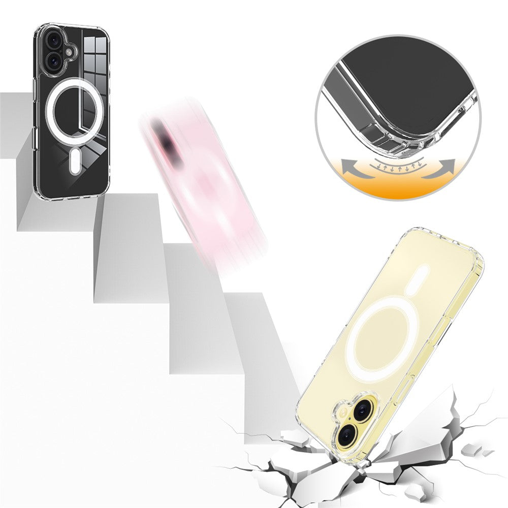 For-iPhone-16-Clear-Case-Compatible-with-MagSafe-TPU+Acrylic-Phone-Cover