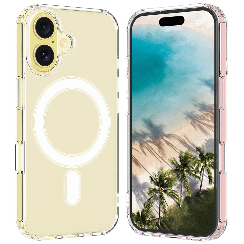 For-iPhone-16-Clear-Case-Compatible-with-MagSafe-TPU+Acrylic-Phone-Cover